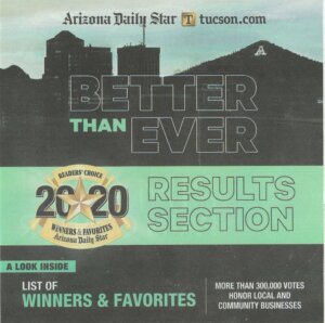 Arizona Daily Star 2020 Tucson winners